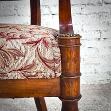 Load image into Gallery viewer, Empire Mahogany Lion Head Armchair
