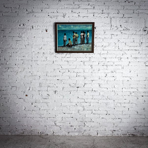 Vintage Signed Figurative Painting