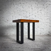 Load image into Gallery viewer, Modern Glossy Resin Wood Side Table
