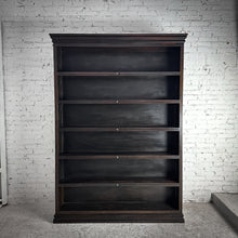 Load image into Gallery viewer, Colonial Revival Espresso Hardwood Bookcase
