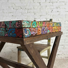 Load image into Gallery viewer, Mexican Folk Art Painted Desk &amp; Chair
