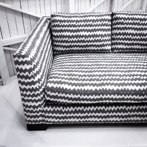 2 Piece Contemporary Indoor/Outdoor Sectional Sofa