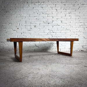 Contemporary Parota Cocktail Table