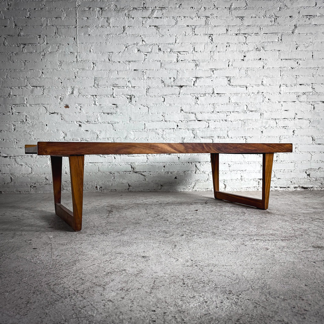 Contemporary Parota Cocktail Table