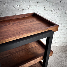 Load image into Gallery viewer, Modern Rolling Service Cart Bar Table
