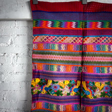 Load image into Gallery viewer, 20th Century Guatemalan Cotton Huipil Small Collectilble
