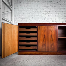 Load image into Gallery viewer, Skovby Mid-Century Modern Polished Rosewood Sideboard

