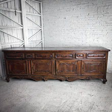 Load image into Gallery viewer, Santa Fe Carved Wood Buffet Sideboard
