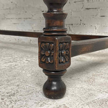 Load image into Gallery viewer, Spanish Revival Carved Wood Writing Desk
