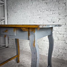 Load image into Gallery viewer, Antique Campesino Painted Pine Side Table
