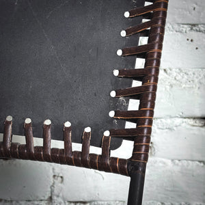Set of 4 Industrial Iron Dining Chair