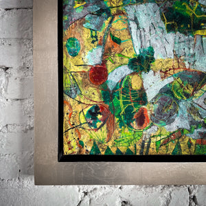 Juan Ordóñez Abstract Expressionist Impasto Canvas Painting