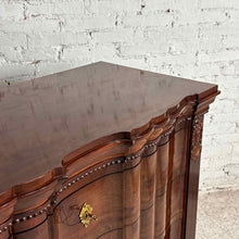 Load image into Gallery viewer, Baroque Revival Wood Serpentine Chest of Drawers

