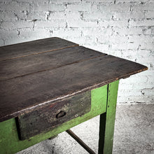 Load image into Gallery viewer, Antique Campesino Painted Wood Side Table
