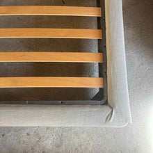 Load image into Gallery viewer, Upholstered Gray King Bed
