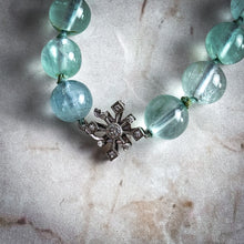 Load image into Gallery viewer, 20th Century Belle Epoque White Gold Aquamarine and Diamond Choker

