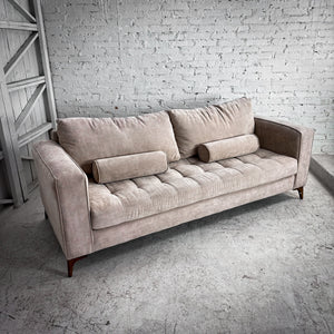 American Modern Microvelvet Sofa
