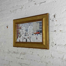 Load image into Gallery viewer, Zinovi Efimovich Popov Oil on Board Cityscape Painting
