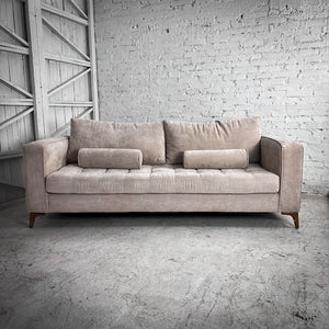 American Modern Microvelvet Sofa