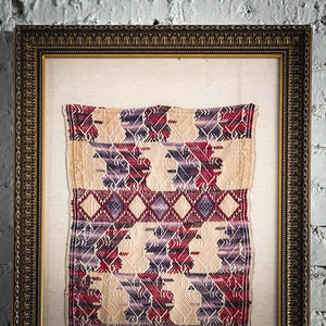 Guatemalan Hand Woven Framed Wall Decor