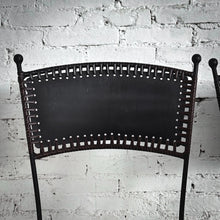Load image into Gallery viewer, Set of 4 Industrial Iron Dining Chair
