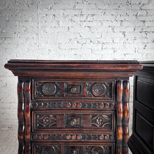 Load image into Gallery viewer, Set of 2 Manuel Padron Hand Carved Nightstand
