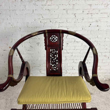 Load image into Gallery viewer, Chinese Ming-Style Folding Jiaoyi Chair
