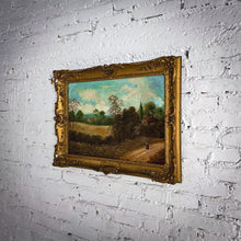 Load image into Gallery viewer, Late 19th C. E. Cole Landscape Realism Oil Canvas Painting
