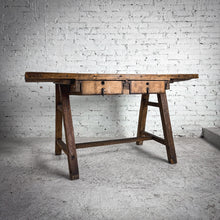 Load image into Gallery viewer, Early 20th C. Farmhouse Kitchen Island
