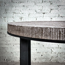 Load image into Gallery viewer, Contemporary Textured Stone Side Table

