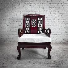 Load image into Gallery viewer, Qing Style Carved Rosewood Armchair

