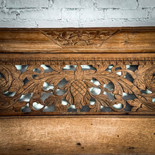 Load image into Gallery viewer, Indian Open Carved Teak Door Frame Architectural Element
