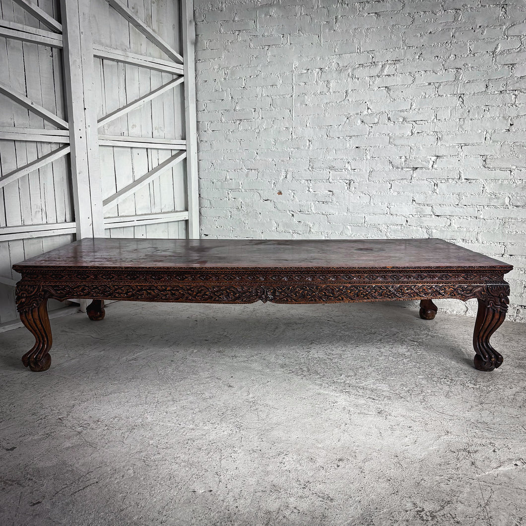 Anglo Indian Teak Cocktail Table