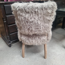 Load image into Gallery viewer, Set of 2 Namuh Faux Mongolian Fur Dining Chair
