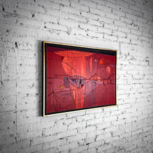 Load image into Gallery viewer, John O'Neil Oil "Within Permian Red" Oil on Canvas
