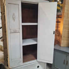 Load image into Gallery viewer, 2 Piece Vintage French Country Mirrored Wardrobe
