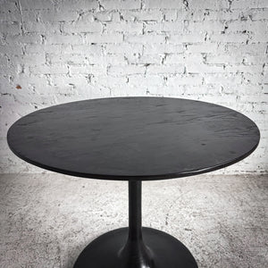 MCM Style Ebonized Oak Dining Table