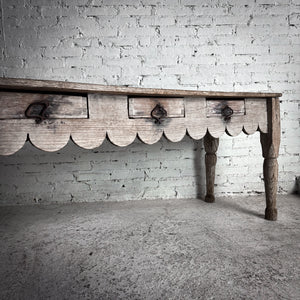Antique Campesino Weathered Pine Console