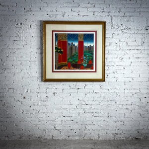 Thomas McNight Modernist Serigraph Print