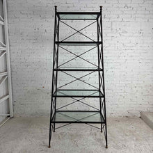 Load image into Gallery viewer, Hollywood Regency Iron 5-Tier Etagere
