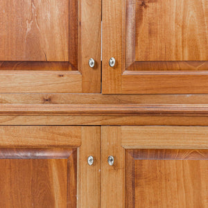 Traditional Hardwood Media Cabinet