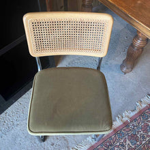 Load image into Gallery viewer, Set of 4 Mid-Century Modern Wood &amp; Chrome Dining Chair
