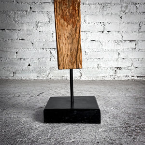 African Weathered Wood Funerary Marker Curiosity