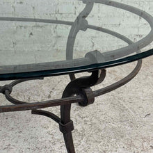 Load image into Gallery viewer, Spanish Scroll Wrought Iron Coffee Table
