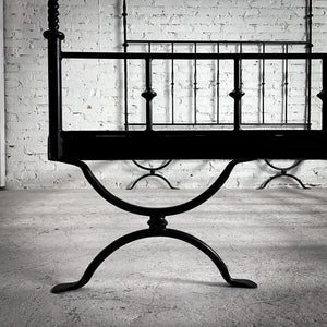 Four Poster Canopy US Queen Iron Bed Frame