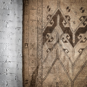 1940's Jajim Braided Wool Kilim Flatweave Rug