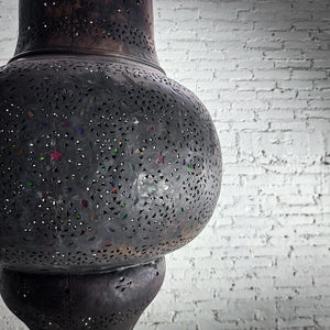 Moroccan Patina Brass Pendant Light