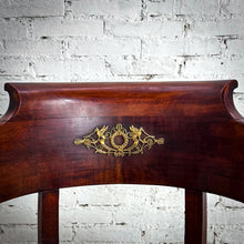 Load image into Gallery viewer, Empire Mahogany Lion Head Armchair
