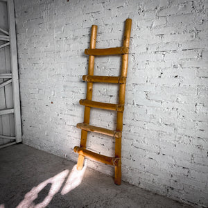 Native American Natural Wood Ladder Architectural Element