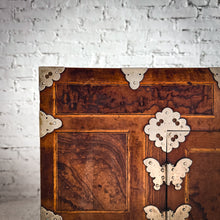Load image into Gallery viewer, Set of 2 Mid Century Korean Veneer Chest Cabinet
